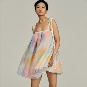 Selkie Rainbow Mini Dress